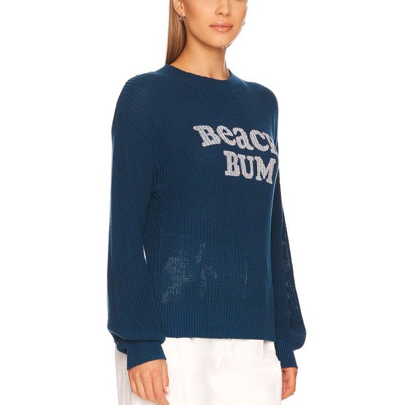 Wildfox Blue 'Beach Bum' Sweater - Picture 6 of 10